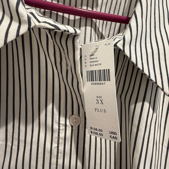 NWT Anthropologie 3X The Tobie Short-Sleeve Pleated Blouse by Exquise - Picture 2 of 9